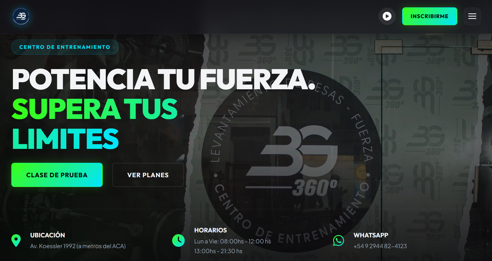 Sitio Web Bg360sma